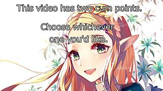 Princess Zelda's JOI Stroke Tease