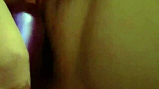 wanna see this wife self fuck her pussy hard with huge dildo till cum?