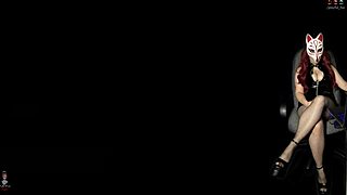 Milf Boobs Burst Out In Cinema Cosplay Game!