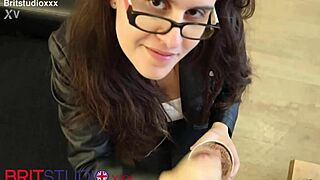 hey british 18 year old neighbor licks cum topped ice cream like a pro slut