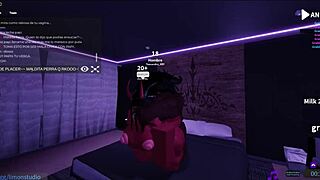 succubus roughly anal fucked doggystyle bent over by roblox demon creampie