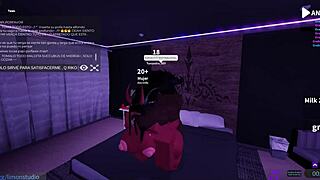 succubus roughly anal fucked doggystyle bent over by roblox demon creampie