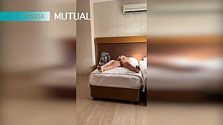 me and lisssa wank together watching each other cum