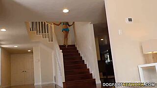 Mandingo's monster black cock bangs petite 18+ dakota skye's tight ass in interracial gangbang