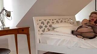 she's your kinky stocking mistress owning you for cash in findom