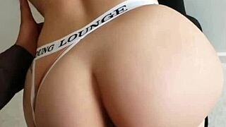 whoa, bbc rips leggings and stretches pawg pussy to the limit!