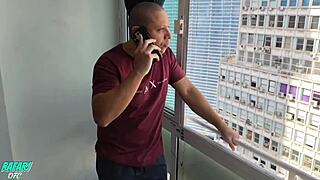 secretária milf safada dá cuzinho pro chefe 🍑💦