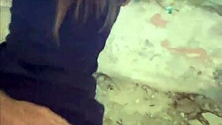 in a bustling tourist spot, this young pov teen flashes her big tits and ass before bending over for deepthroat and doggystyle pounding