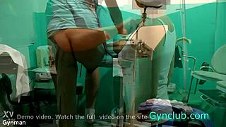 Bound Ukrainian Endures Intense Gyno Exam Bondage.