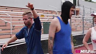 slimthick vic rides and bends for big tits pounding in draft part two