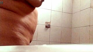 gordibuena secretary caught on hidden cam showering upskirt