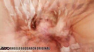 tina tolley takes 5on1 triple vaginal triple anal penetration with pee and gapes