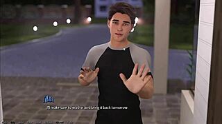 delivery guy arrives for fresh milf part 3 she fucks him hard