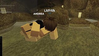 Quick Hardcore Fuck with Best Friend Benefits in Roblox - Litfrith Sex!