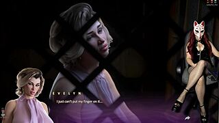 Milf Boobs Burst Out In Cinema Cosplay Game!