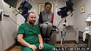 kalani luana's latex gloves suck and fuck doctor's cock in hospital roleplay