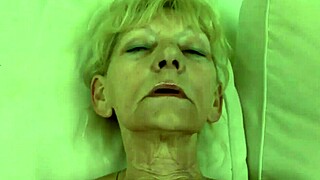 Fuck yeah, ram this blonde Czech granny's hairy mature pussy with small natural tits starving for cock!