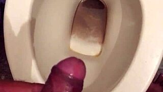 Watch Her Pee Gush Over Monster Cock Before Cum Explosion