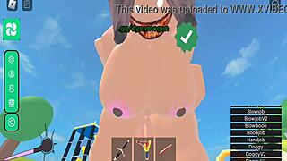 What happens when horror girl enters roblox condo for intense fucking?