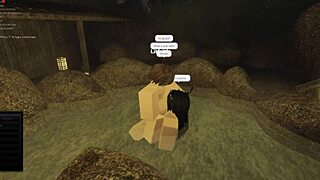 Quick Hardcore Fuck with Best Friend Benefits in Roblox - Litfrith Sex!