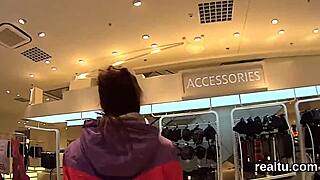 hey, ever seen this czech teen get clothes ripped and pov anal fucked in shop?