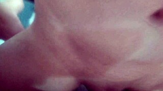 mature wife pops the young virgin's cherry then moans as he pumps her pussy full of cum