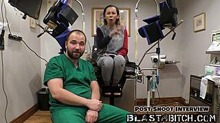 kalani luana's latex gloves suck and fuck doctor's cock in hospital roleplay