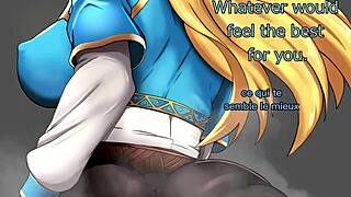 Princess Zelda's JOI Stroke Tease