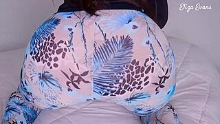 Petite Latina Eliza Evans rides ex's monster cock begging for creampie cowgirl style homemade?