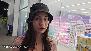 i ran into my ex at market, paid her bill then fucked her tight pussy hard... whoops!