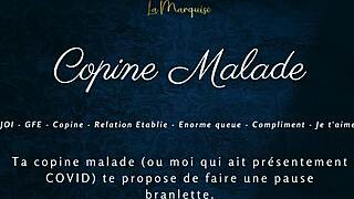 your sick girlfriend needs your joi cum right now