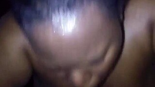 yo check this thot gulping down that tasty cumshot like nothing