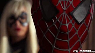 rikki six rides cock deep in avengers xxx 2 parody scene three