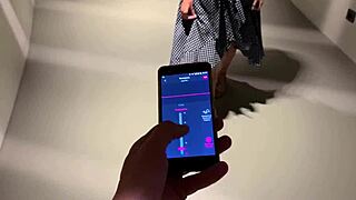 OMG! Lovense Vibrator Makes Me Cum Wild at the Bar!