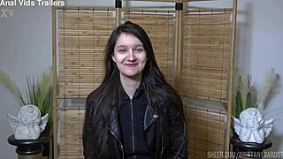 Screaming Alisa Horakova's Saggy Tits Bounce in First Anal Deepthroat