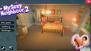 ep1 playing my sexy curvy neighbor with huge tits gameplay 😘