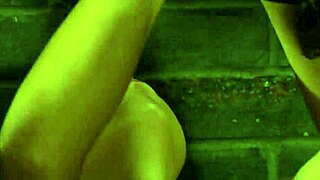 i'm tied lesbian slave punished hard by garage femdom mistress moans