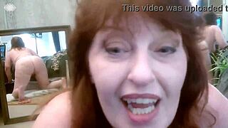 british redhead dawnskye1962 gets a long-distance call from nigel for some retro dirty talk