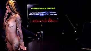 she spills about bad client pussy licking drama to family then films routine with cuckold on sheer red