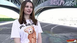 german skylar sweet, ready for your first anal at berlin pickup casting?