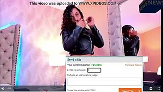 Women Strut in Shiny Leather Jackets Close-Up