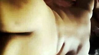 how does thick bbw pussy handle teen's wild spinning fuck?