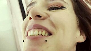 God Bella's blowjob skills drive me wild she's perfect at sucking and swallowing every drop