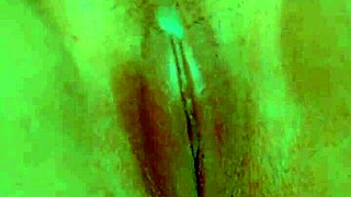 Gorgeous brunette teen babe slips into baby doll showing off her tight pinkest features