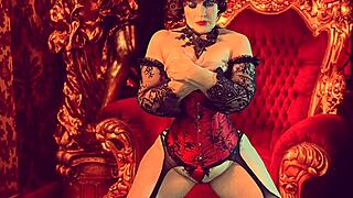 Granny Carmen slurps deep on GILF Angel's throbbing cock?