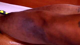 imagine pretty black feet stroking your throbbing monster cock