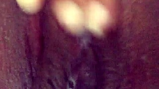 Dumb Tinder Ebony Slut Begs for Rough Pounding