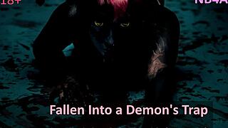 Dude, this demon's telling you exactly how much trouble you're in during erotic roleplay