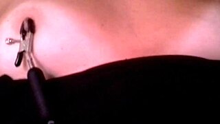 hey, check slave nadia pumping her pussy huge then vibing it with anal toy