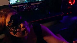 My chubby big tits roommate spots me gaming but begs for quickie doggystyle pounding her tight brazilian pussy